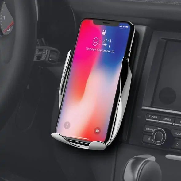 Clamping Wireless Car Charger Mount