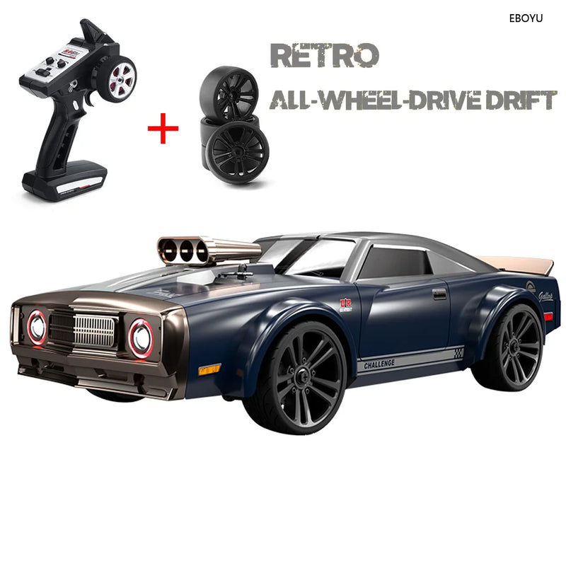 High Speed RC Car Vehicles Muscle Car IPX4 Waterproof Gift Toys RTR for Kids